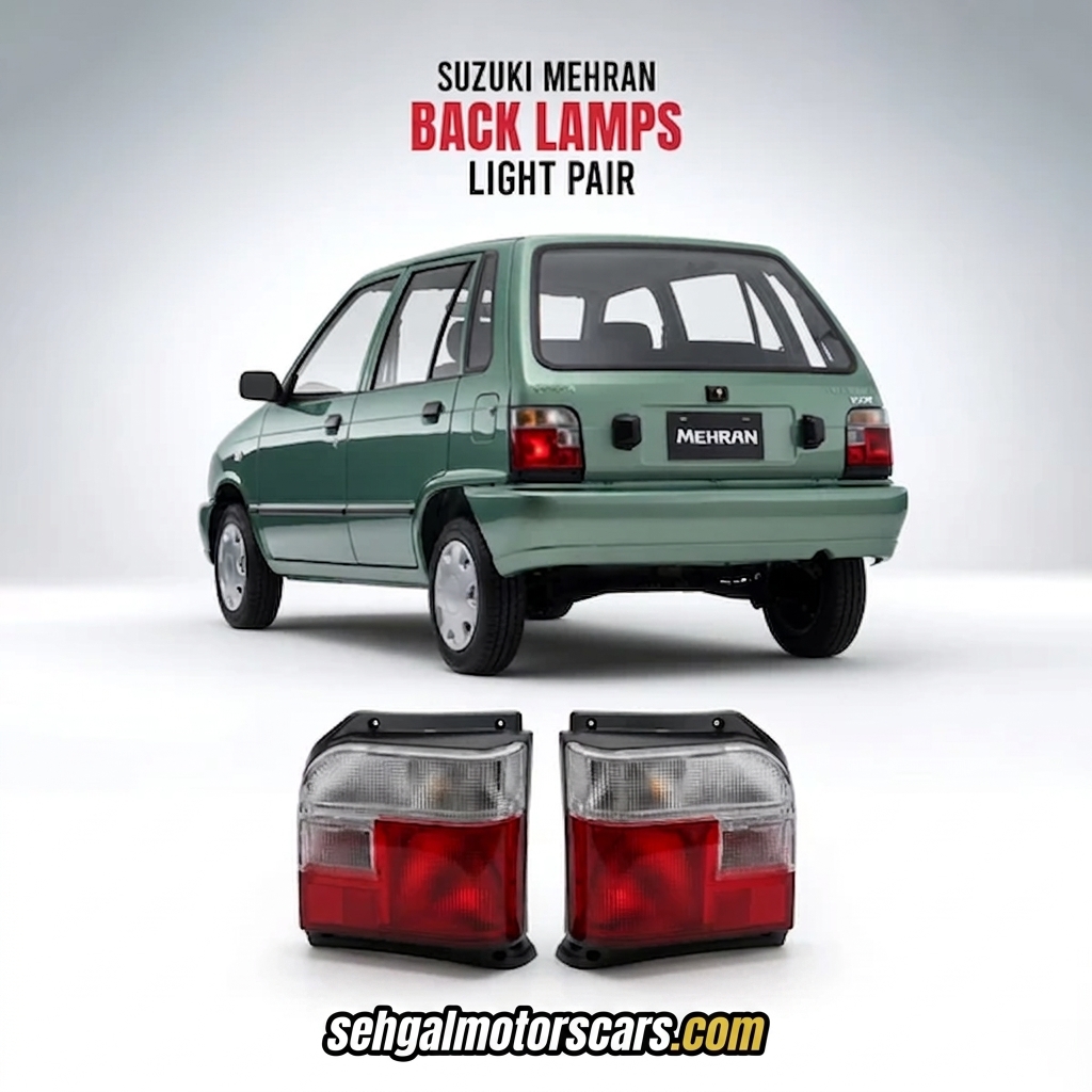 Suzuki Mehran Back Lamps Light Pair 1989–2019