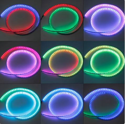 Car Hood Flexible LED Daytime Running Light Strip – Decorative DRL Atmosphere Light